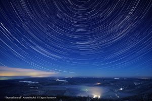Eugen Kamenew Milchstraße und Sternschnuppen | Astrofotografie