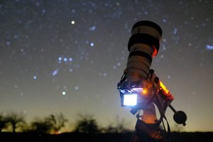 Eugen Kamenew Milchstraße und Sternschnuppen | Astrofotografie