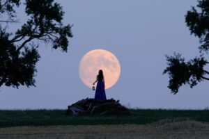 Landschaften im Mondlicht